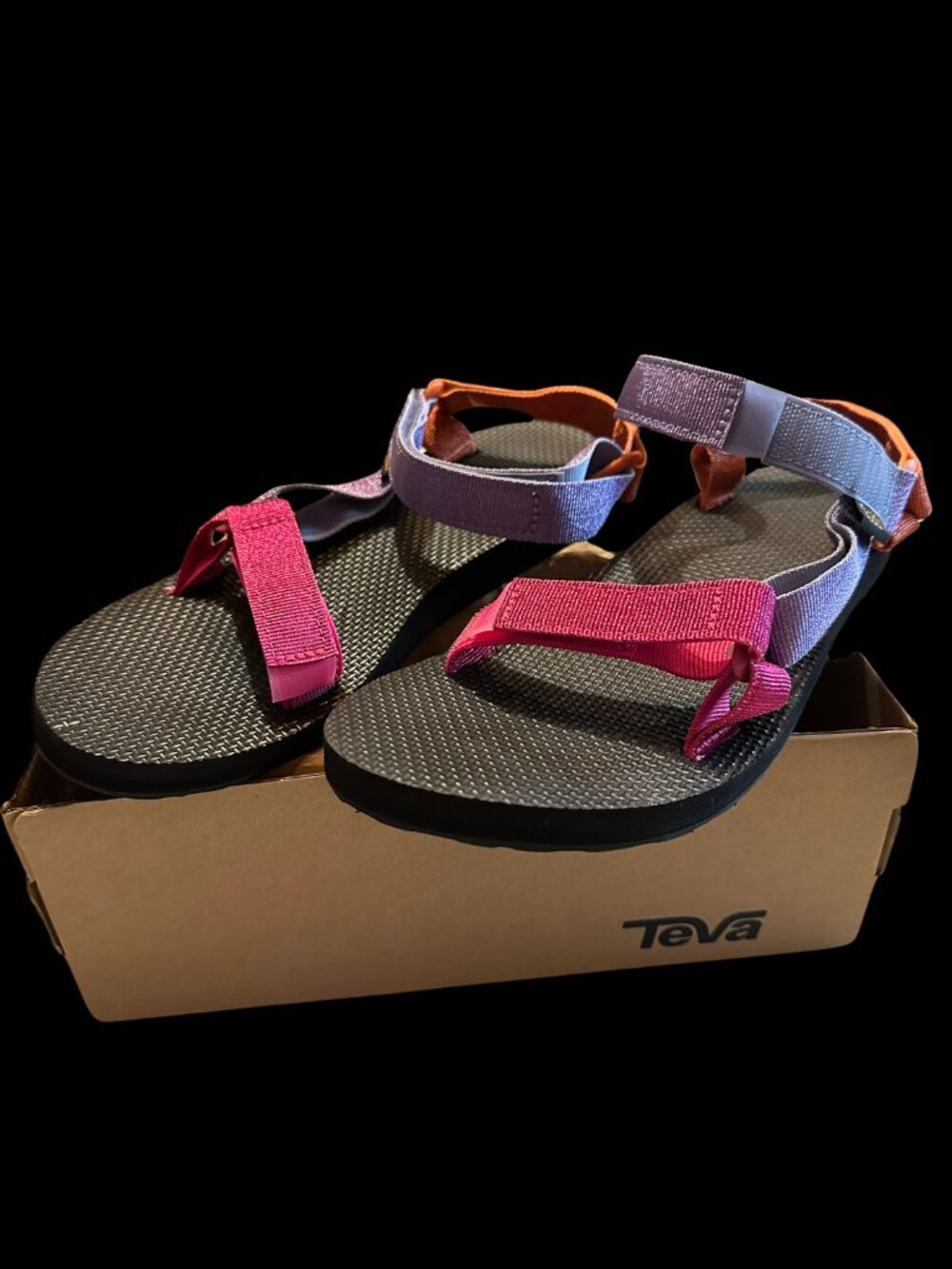Teva Women's Universal Sandal in Metallic Pink NIB